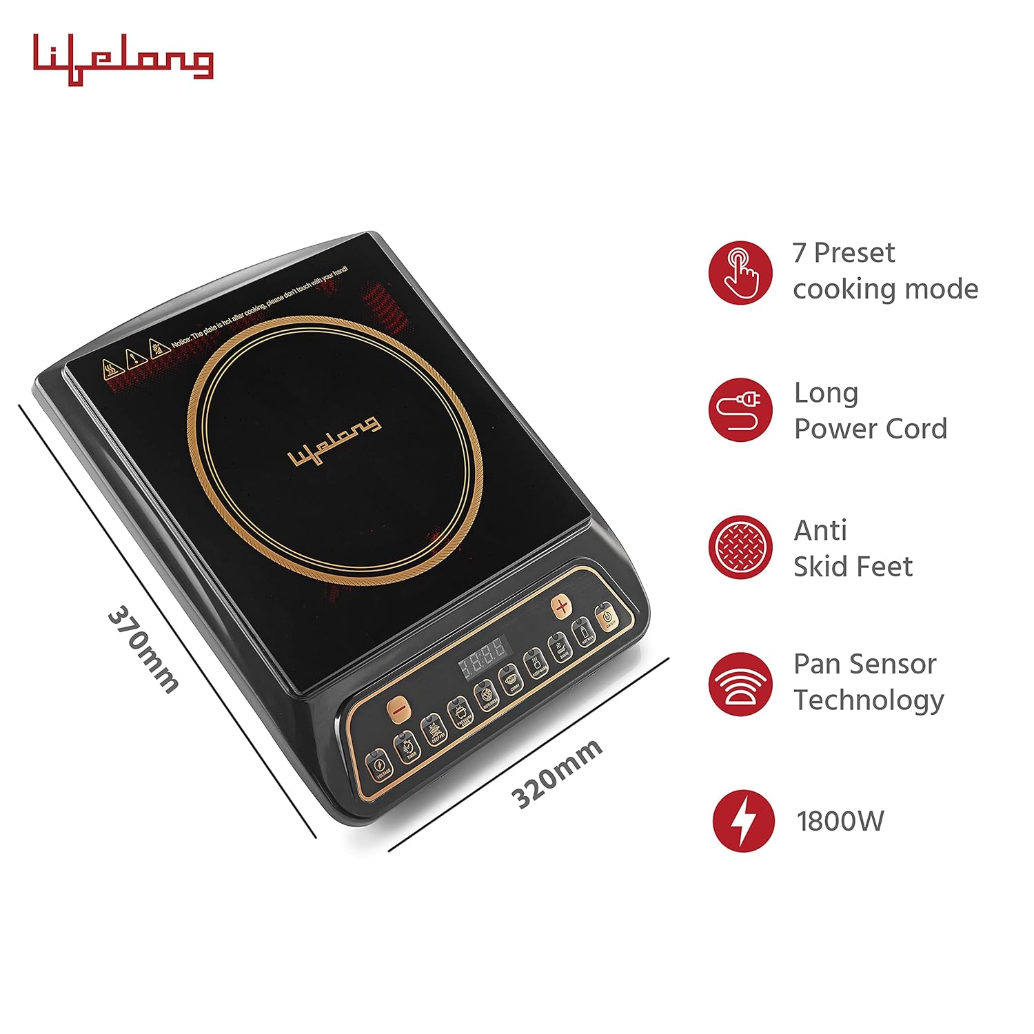 Lifelong LLIC40 Regalia Induction Cooktop